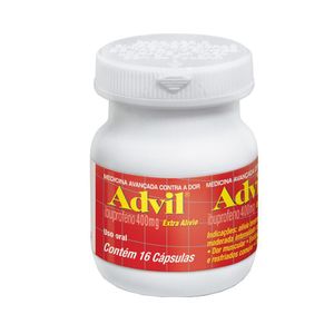 Advil Extra Ali­Vio 400Mg Com 16 Comprimidos