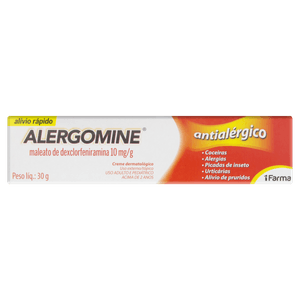 Alergomine Creme 10Mg/G 30G