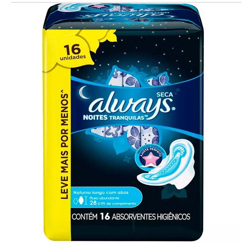 absorvente-always-noites-tranquilas-cobertura-seca-com-abas-com-16-unidades