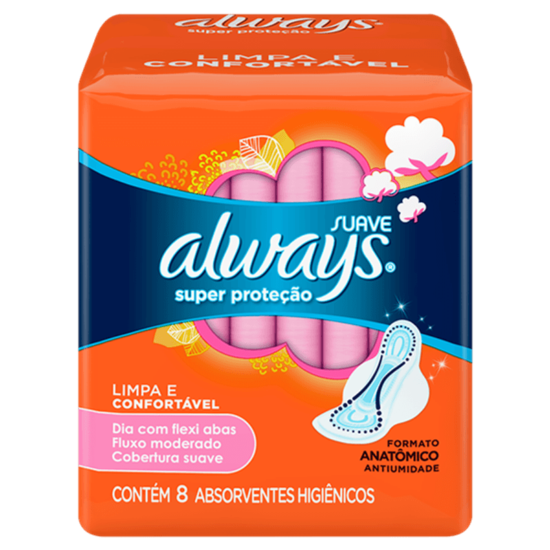 absorvente-always-super-protecao-cobertura-suave-com-abas-com-8-unidades