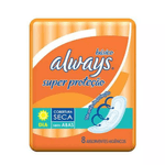 absorvente-always-super-protecao-cobertura-seca-sem-abas-8-unidades