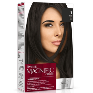 Amend Magnific Color Coloraçao Creme Preto 1