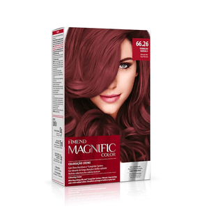 TINTURA AMEND MAGNIFIC COLOR VERMELHO MARSALA 66.26