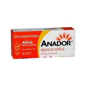 Anador 500Mg Com 24 Comprimidos