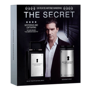 KIT ANTONIO BANDERAS THE SECRET FOR MEN 100ml+Desodorante 150ml