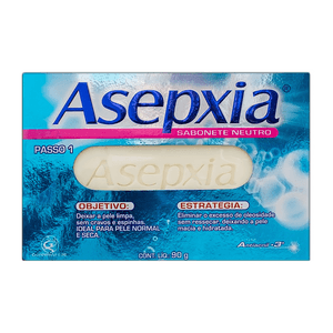 Sabonete Em Barra Asepxia Facial Antiacne Neutro Açao Calmante 80G