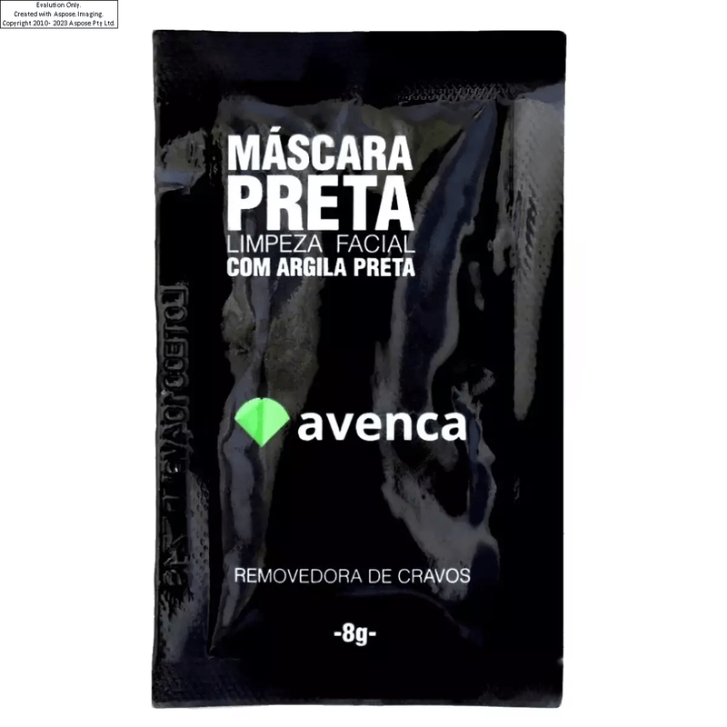 mascara-facial-preta-avenca-removedora-de-cravos-8g
