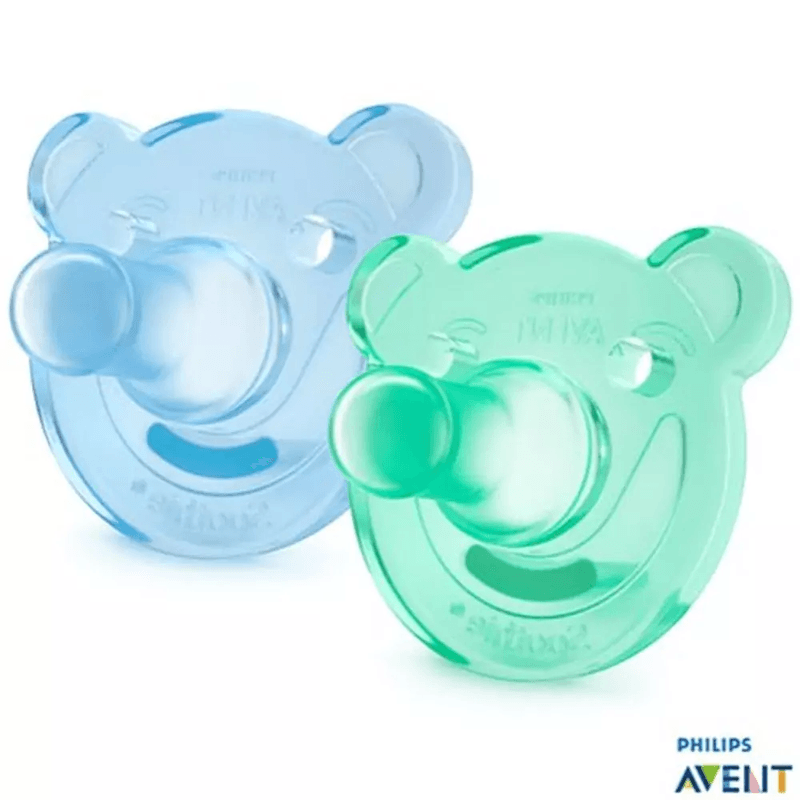 chupeta-avent-soothie-azul-03-meses-com-2-unidades
