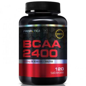 PROBIOTICA MONSTER BCAA 2400MG COM 120 TABLETES
