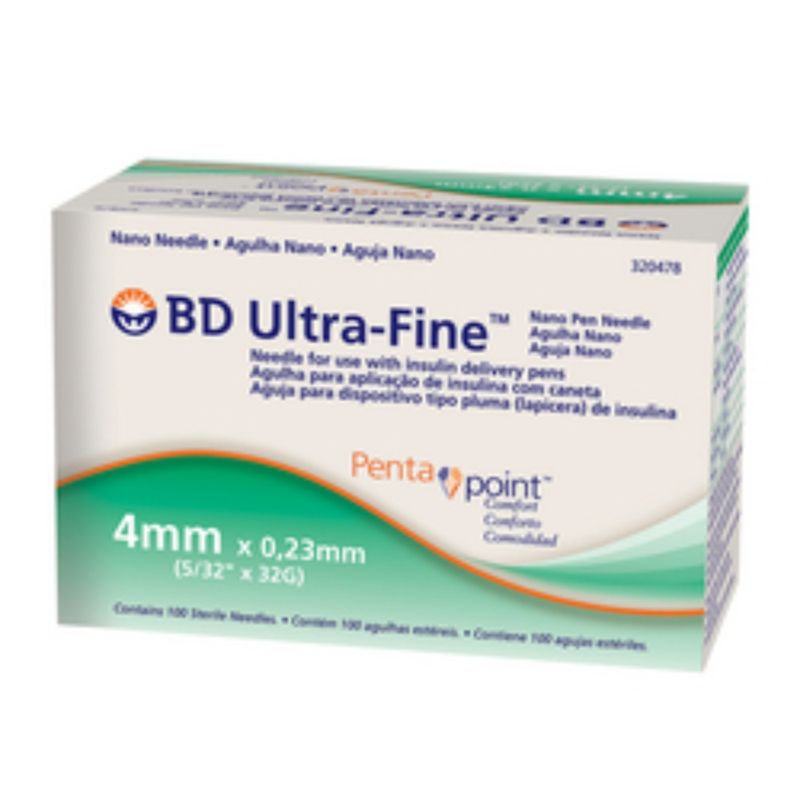 agulha-insulina-bd-ultrafine-pentapoint-4mm-com-100-unidades