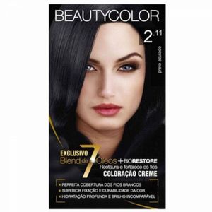 Tintura Beauty Color Preto Azulado 2.11