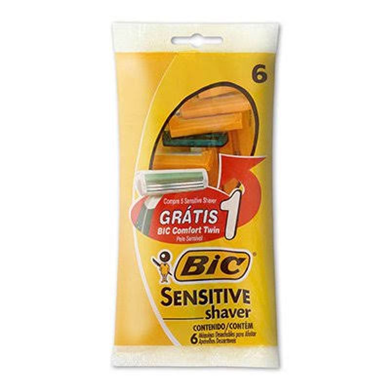 aparelho-de-barbear-bic-sensitive-shaver-com-5-unidades1-bic-comfort-twin-gratis