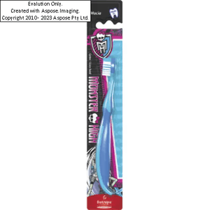 Escova Dental Biotropic Monster High Frankie Azul