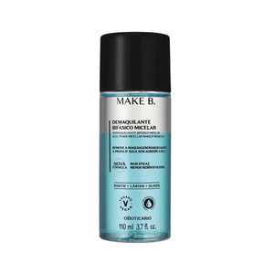 DEMAQUILANTE FLUIDO MAKE B BOTICARIO MICELAR 110ML