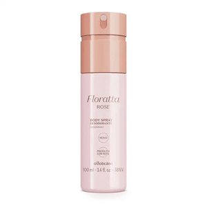 DESODORANTE FEMININO BOTICARIO FLORATTA ROSE 100ML