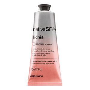 CREME PARA MAOS BOTICARIO NATIVA SPA LICHIA 75G