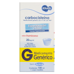 Carbocisteina 20Mg/Ml Xarope 100Ml Ems