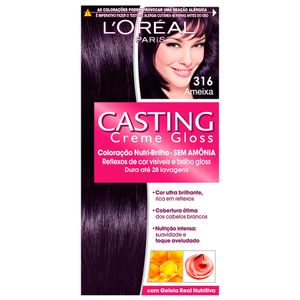 Tintura L'Oreal Paris Casting Creme Gloss Ameixa 316
