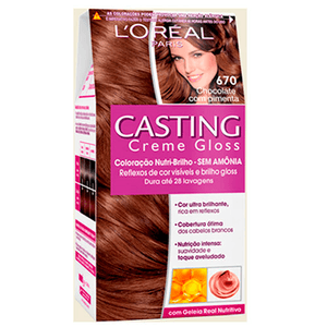 Tintura L'Oreal Paris Casting Creme Gloss Chocolate Pimenta 670