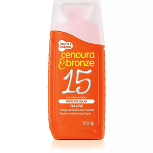 PROTETOR SOLAR CENOURA BRONZE FPS15 110ML