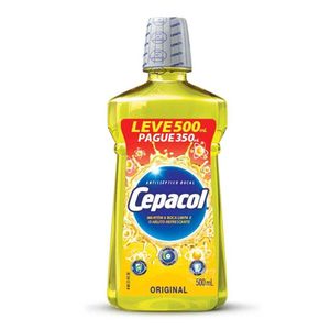 Enxaguante Bucal Antisseptico Cepacol Original 500Ml