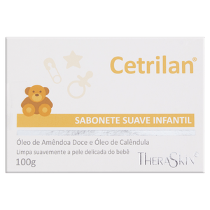 Cetrilan Sabonete Suave Infantil 100G