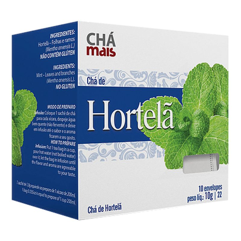 cha-chamais-hortela-com-10-unidades
