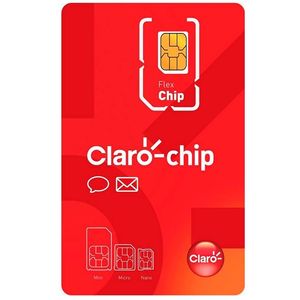 Chip Claro 4G Triplo Corte