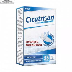 Curativo Cicatrisan Transparente Com 35 Unidades