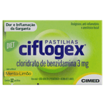 ciflogex-menta-e-limao-diet-com-12-pastilhas