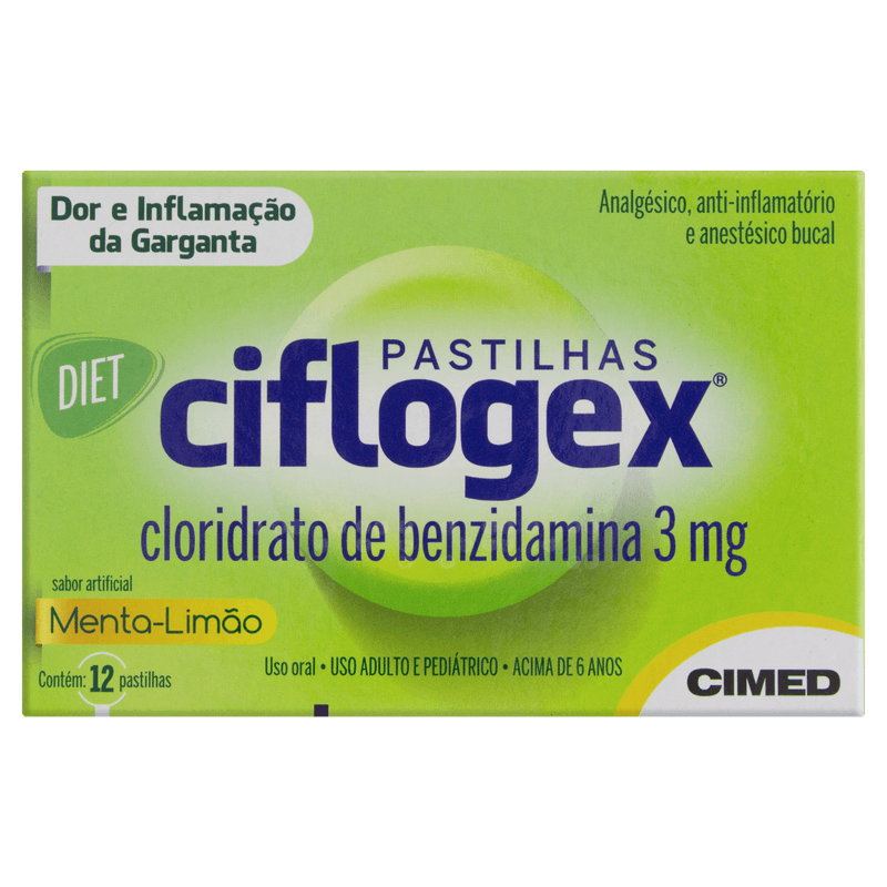 ciflogex-menta-e-limao-diet-com-12-pastilhas