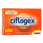ciflogex-laranja-com-12-pastilhas