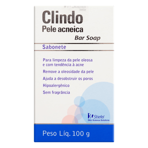 Clindo Pele Acneica Sabonete Antiacne 100G
