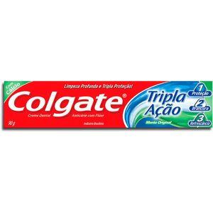 Creme Dental Colgate Tripla Açao Menta 90G