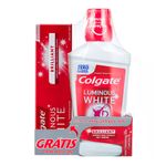 kit-enxaguante-bucal-colgate-luminous-whitecreme-dental-70g