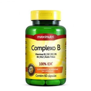 MAXINUTRI COMPLEXO B COM 60 COMPRIMIDOS