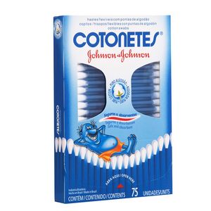 Hastes Flexiveis Johnson'S Com 75 Unidades