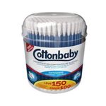 hastes-flexiveis-cottonbaby-pote-com-150-unidades