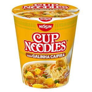 MACARRAO CUP NOODLES GALINHA CAIPIRA 70G