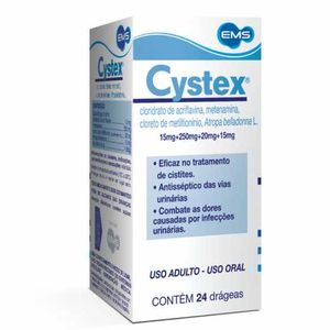 Cystex Com 24 Comprimidos Ems