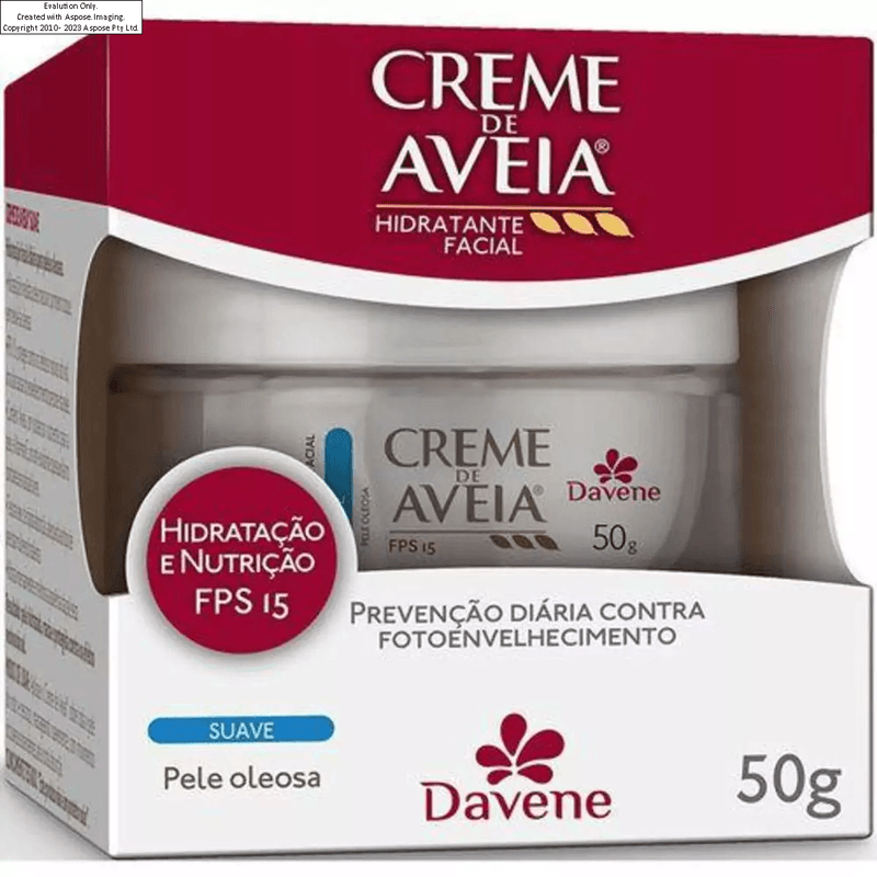 hidratante-facial-davene-suave-fps15-50g