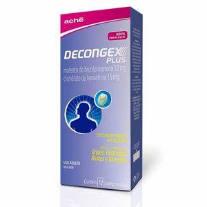 Decongex Plus Com 12 Comprimidos