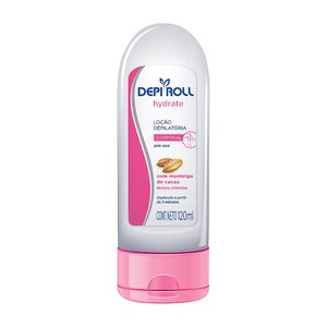 LoçAo Depilatoria Corporal Depi Roll Manteiga de Cacau 120ML