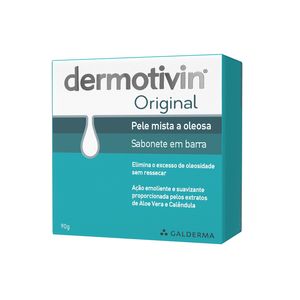 Sabonete Facial Dermotivin Original Pele Oleosa Ou Mista 90G