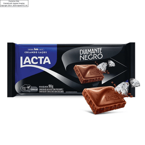 Chocolate Lacta Diamante Negro 80G