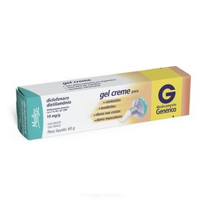 Diclofenaco Dietilamonio 10Mg/G Gel 60G Medley