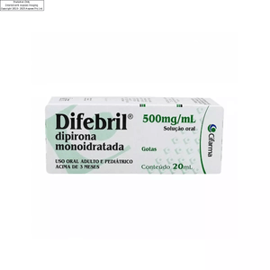 Difebril Gotas 500Mg/Ml 20Ml
