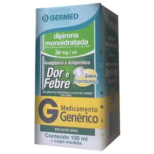 Dipirona Gotas 50Mg/Ml 100Ml Germed