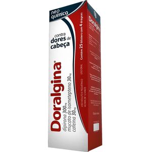 Doralgina Com 4 comprimidos Neo Quimica