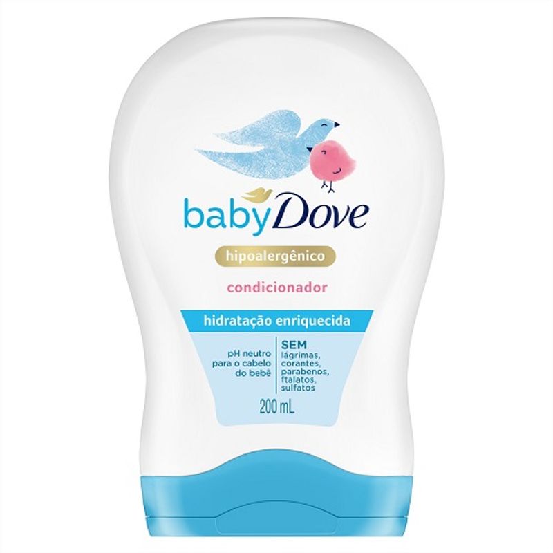 condicionador-dove-baby-hidratacao-enriquecida-200ml